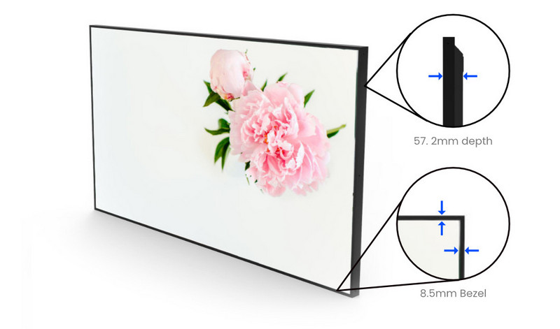 single sided high brightness hanging display12