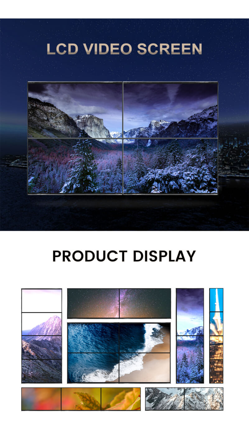 boe 46″ 0.88mm lcd video wall5