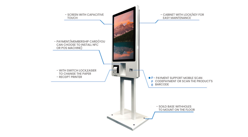 fast food and restaurant ordering kiosk7