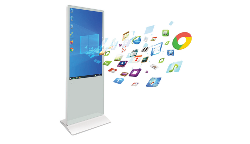 floor standing digital signage a7